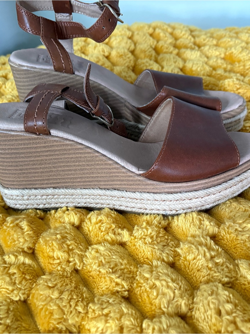 Sperry Fairwater Plushwave Wedge Espadrille Sandals